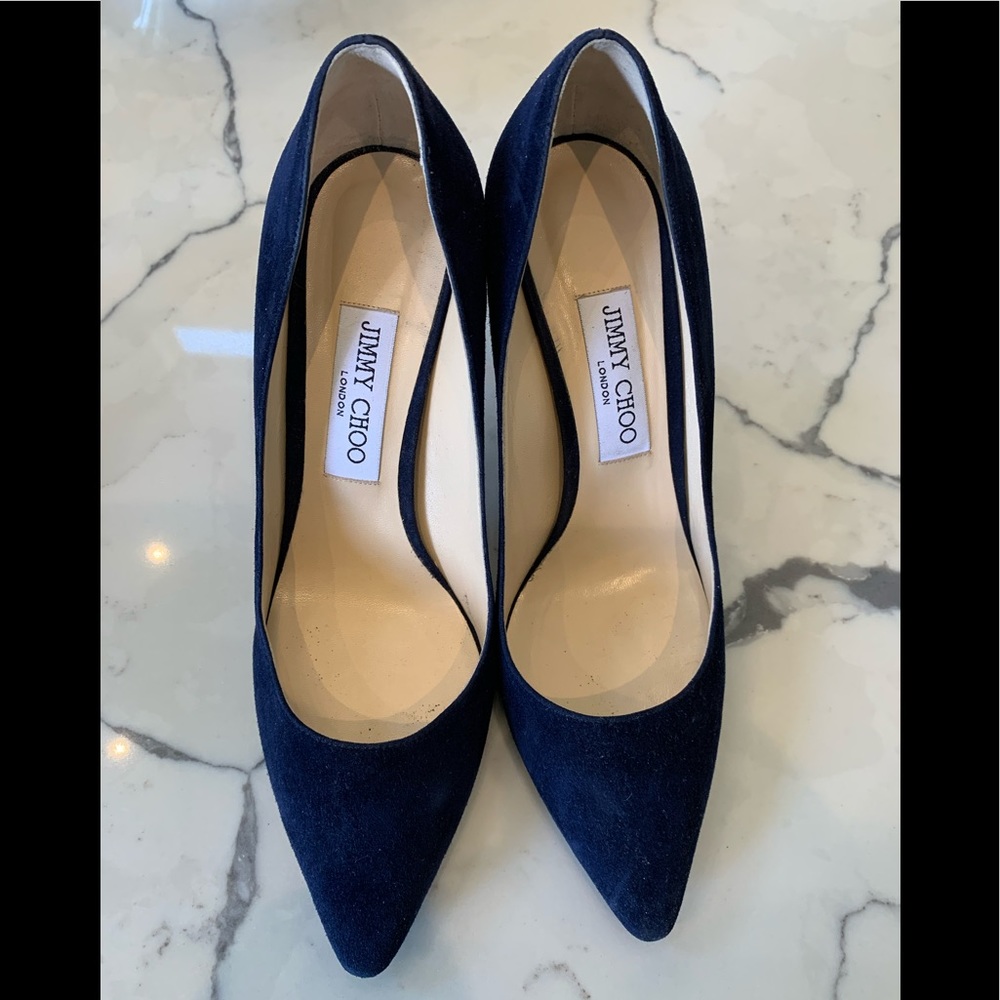 Jimmy Choo Romy Suede 85mm Pump